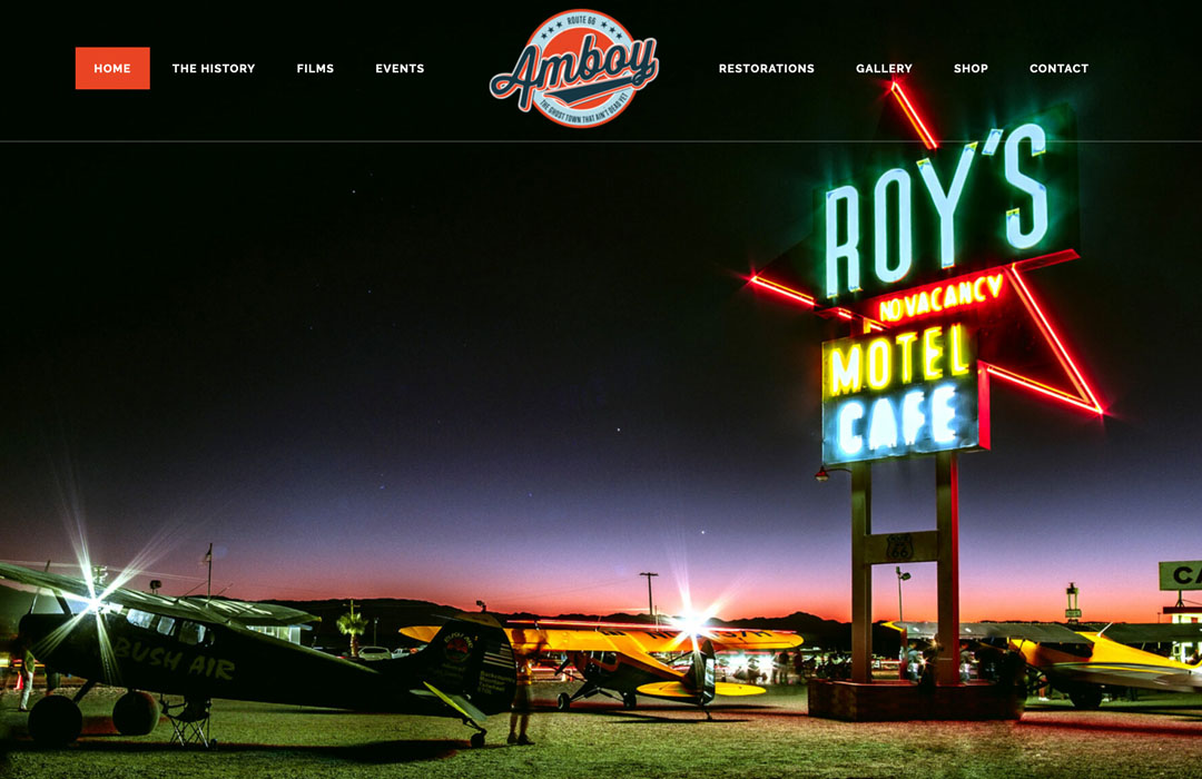 Roy's Motel & Cafe, Riverside, California