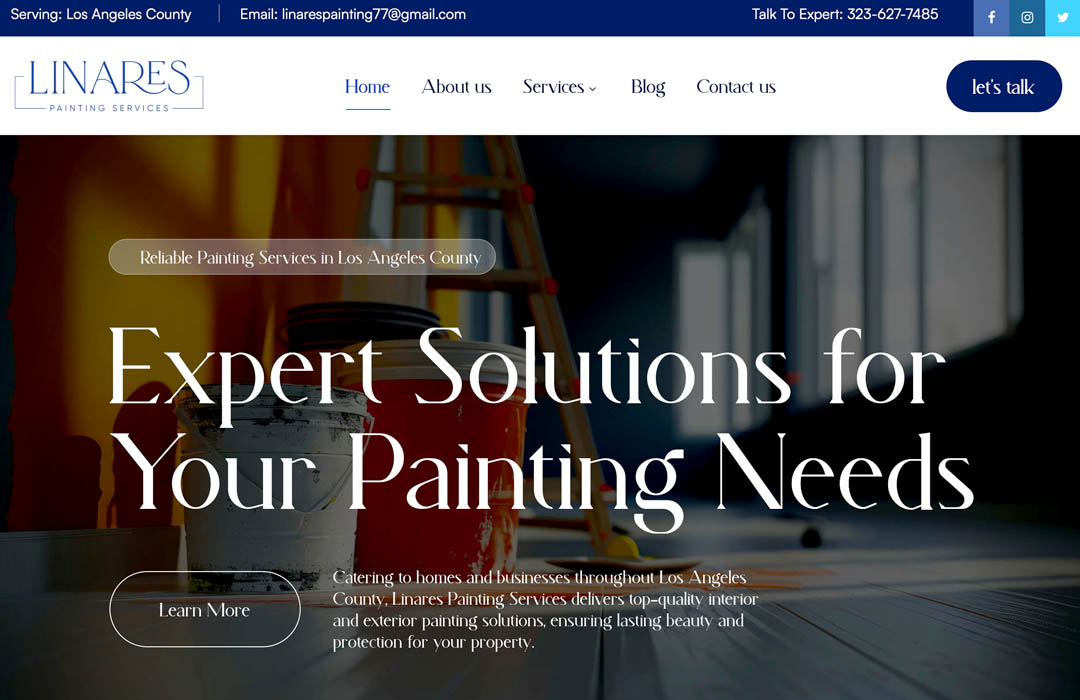 Linares Painting Services in Los Angeles